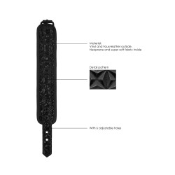 Ouch! Luxury Menottes de poignets Luxury Noire
